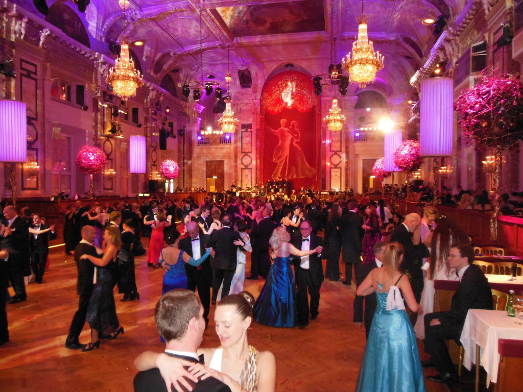 Christmas ball in vienna