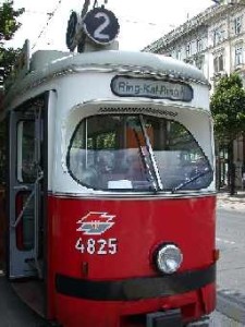 Vienna Ringstraße Tram Line 2