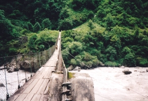 Annapurna Circuit Hanging Bridges